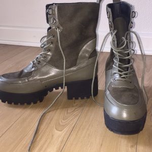 Olive green Boots